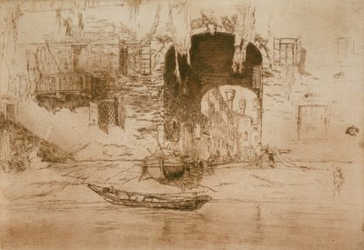 San Biagio, Venice by James Abbott McNeill Whistler